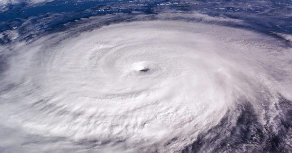 Florida hurricane viewed from above - how your it infrastructure survives a hurricane